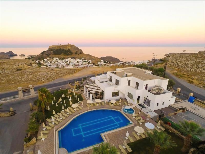 Lindos View Hotel Eksteriør bilde